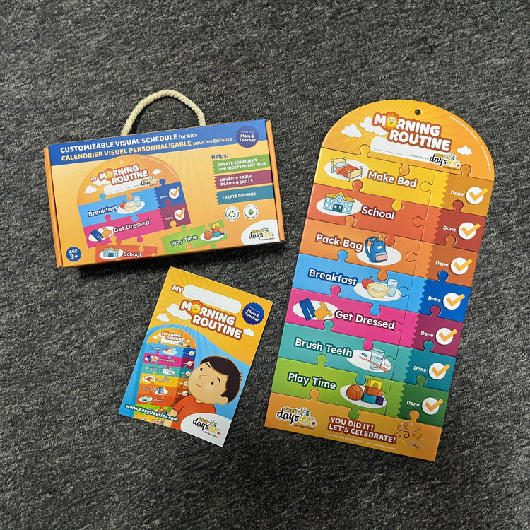 CROWD FUNDER! - "My Morning Routine" and "My Bedtime Routine" Customizable Puzzles!