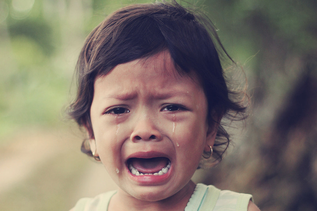 How do I stop my child from crying when I have to leave them?