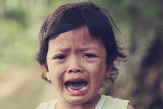 How do I stop my child from crying when I have to leave them?
