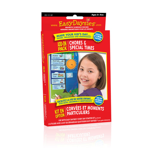 Chores and Special Times Add-On Pack - Back to School Sale!