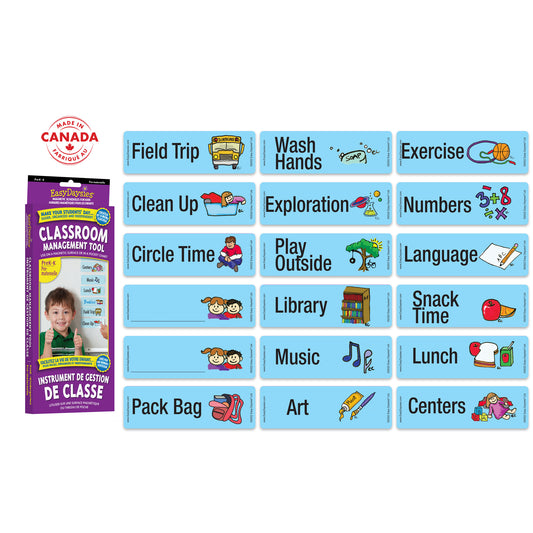 Teacher's Classroom Schedule - Preschool / Kindergarten