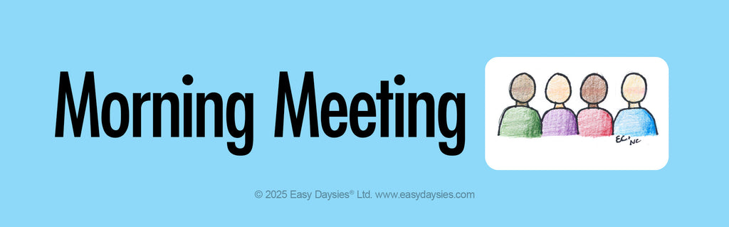 Classroom schedule magnet