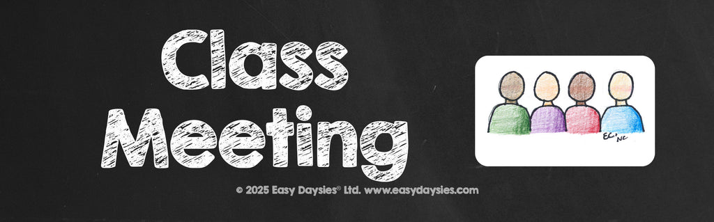 Classroom schedule magnet