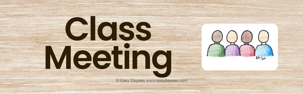 Classroom schedule magnet