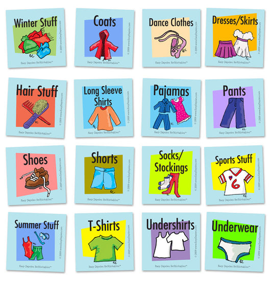 ReStickables™ Clothing Organizers (3 Color Choices) - SALE!